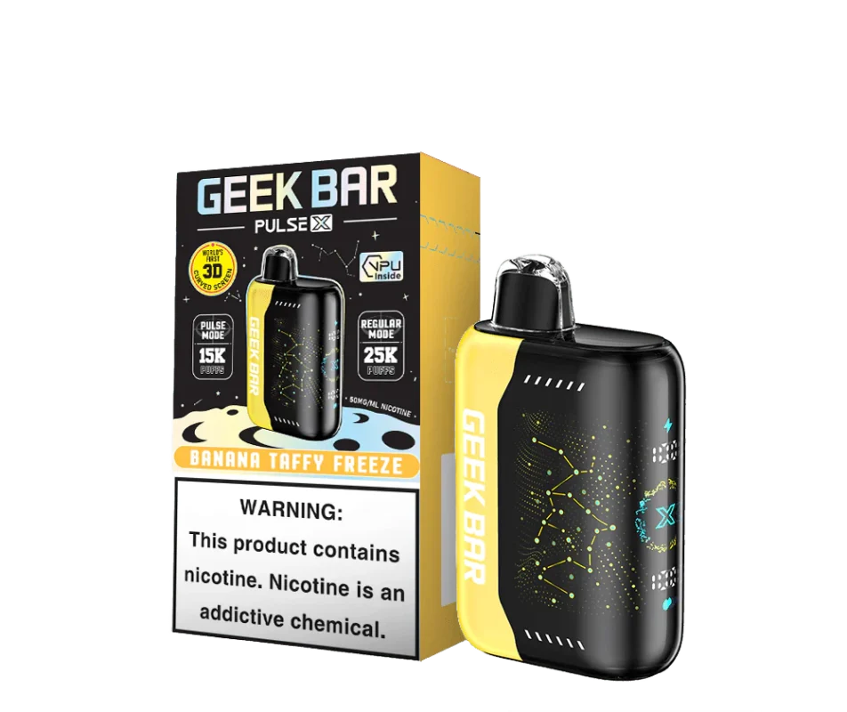 Banana Taffy Freeze Geek Bar