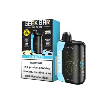 Blue Razz Ice Geek Bar Pulse X