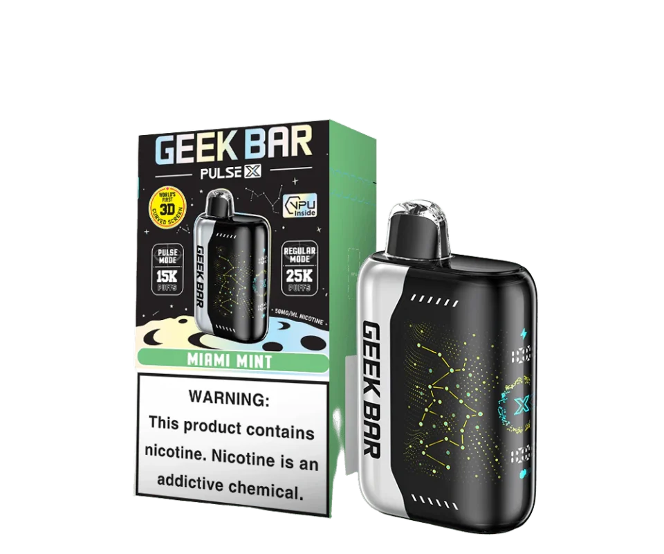Miami Mint Geek Bar Pulse X