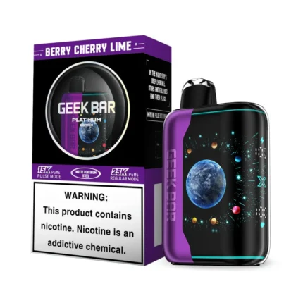 Berry Cherry Lime Geek Bar Platinum