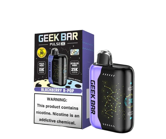 blackberry b-pop Geek Bar Pulse X 25000