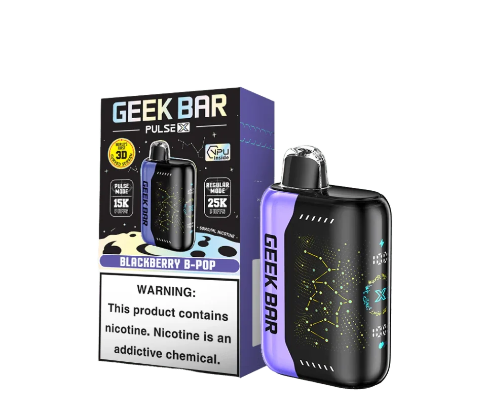 blackberry b-pop Geek Bar Pulse X 25000