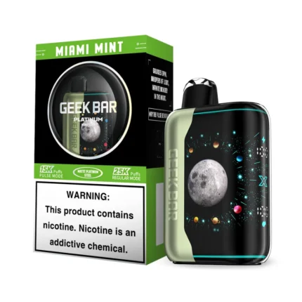 miami mint geek bar platinum