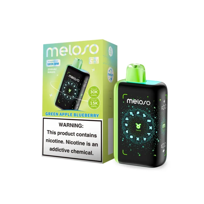 Geek Bar Meloso Green Apple Blueberry Taurus